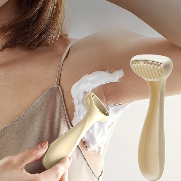 Momihoom Compact Manual Hair Removal Tool for Women Body Hair Shaver for Legs Underarms and Sensitive Areas Portable Facial Hair Razor