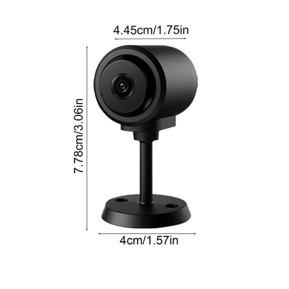 Momihoom Compact Wireless WiFi Security Camera with 1080P HD, Infrared Night Vision, and Motion Detection