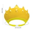 thumbnail image 1 of Momihoom Crown-Shaped Kids Shampoo Cap, Adjustable Water-Repellent Bath Visor for Toddlers and Children, 1 of 9