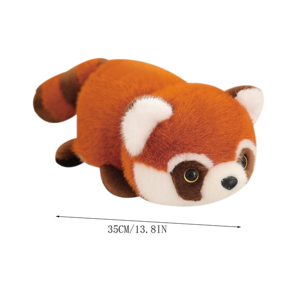 Momihoom Cute Red Panda Plush Toy, Soft Stuffed Animal for Kids and Adults, Adorable Cuddly Companion for Home Decor