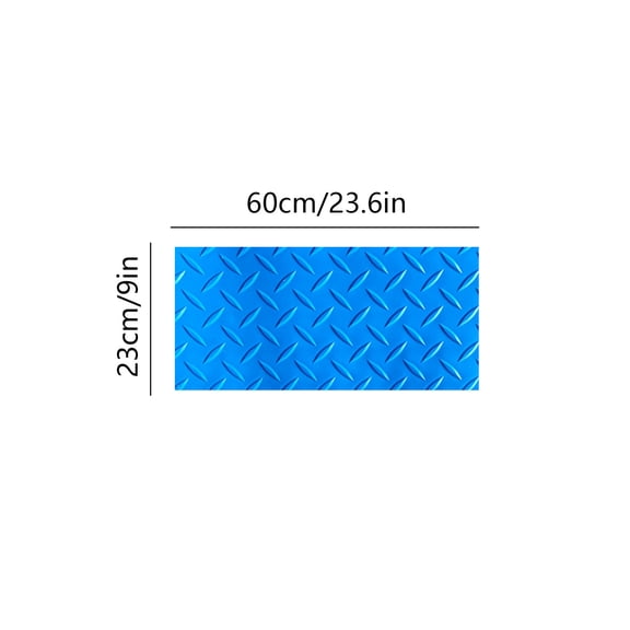 Momihoom Diamond Plate Textured Non-Slip Floor Mat, Heavy-Duty Anti-Skid Safety Pad for Industrial and Residential Use