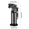 thumbnail image 1 of Momihoom Dragon Head Design Refillable Butane Torch Lighter, Adjustable Flame Windproof Lighter for Cooking, Camping, and Everyday Use, 1 of 7
