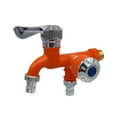 thumbnail image 1 of Momihoom Dual Outlet Outdoor Water Faucet, 2-Way Utility Tap for Garden Hoses, Laundry, and Car Washing, 1 of 1