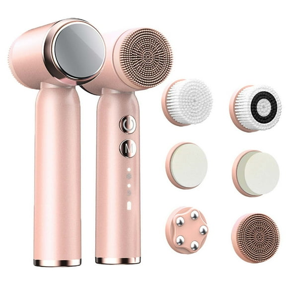 Momihoom Electric Facial Cleansing Brush,Face Cleansing Brush, Waterproof face Scrubber for Exfoliating, Deep Cleansing,Massaging