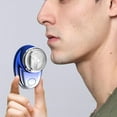 thumbnail image 1 of Momihoom Electric Mini Travel Shaver for Men - Pocket Size Washable Electronic Razor - Mens Rechargeable Portable Cordless Shaving Face Beard - Wet & Dry Rotary Electrical Shave, 1 of 8