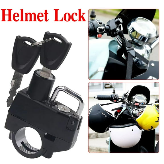 Momihoom Electric Vehicle Helmet Lock Battery Car Motorcycle Universal Avoidance-theft Fixing Function Handle Lock Hook Helmet Lock