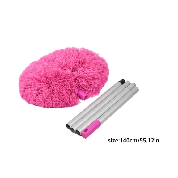 Momihoom Extendable Microfiber Duster with Detachable Handle, Multi-Surface Cleaning Tool for Ceilings, Furniture & Hard-to-Reach Areas