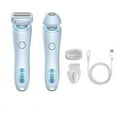 thumbnail image 1 of Momihoom Facial Hair Removal for Women - 2-in-1 Wet/Dry Electric Body Hair Trimmer Cordless Waterproof Bikini Trimmer Shaver Razor Pubic hair Removal Device for Face Upper Lip Chin Armpit, 1 of 7