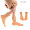 thumbnail image 1 of Momihoom Finger Feet Puppet, Rubber Foot Shaped Finger Puppets Funny Mini Fake Feet Tiny Feet Left & Right cute Little Feet for Fingers, Mini Gag Gifts, 1 of 4