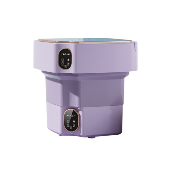 Momihoom Foldable Portable Mini Washing Machine with Smart Control, Compact Laundry Washer for Apartments, Dorms, and Travel