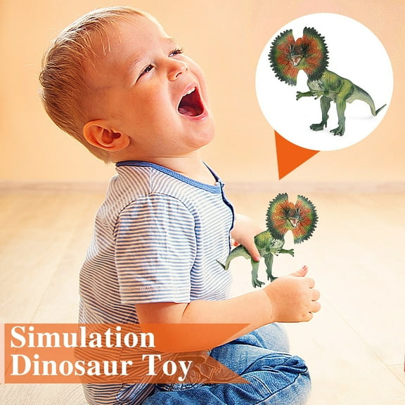 Momihoom Gemini&Genius Iguanodon Dinosaur Action Figure Toy for Kids Early Science Education and Collection Dino Toy, Birthday Cake Topper, Role Playing, Collection Dino Toy Figure for Kids