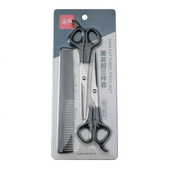 Momihoom Hair Cutting Scissors Shears Kit, Stainless Steel Hair Cutting Scissors Thinning Shears Hair Cutting Teeth Scissors Professional Hairdressing Scissors Set