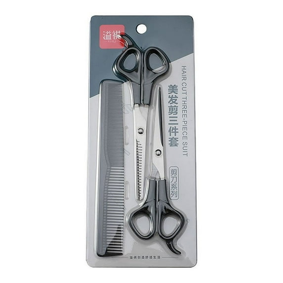 Momihoom Hair Cutting Scissors Shears Kit, Stainless Steel Hair Cutting Scissors Thinning Shears Hair Cutting Teeth Scissors Professional Hairdressing Scissors Set