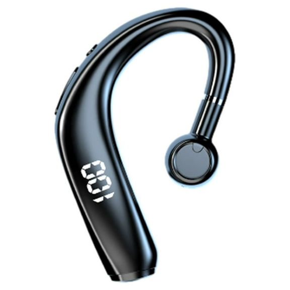 Momihoom Hook-Style Bluetooth Earphones with Digital Battery Display, HD Noise Cancelling, 20-Hour Playtime