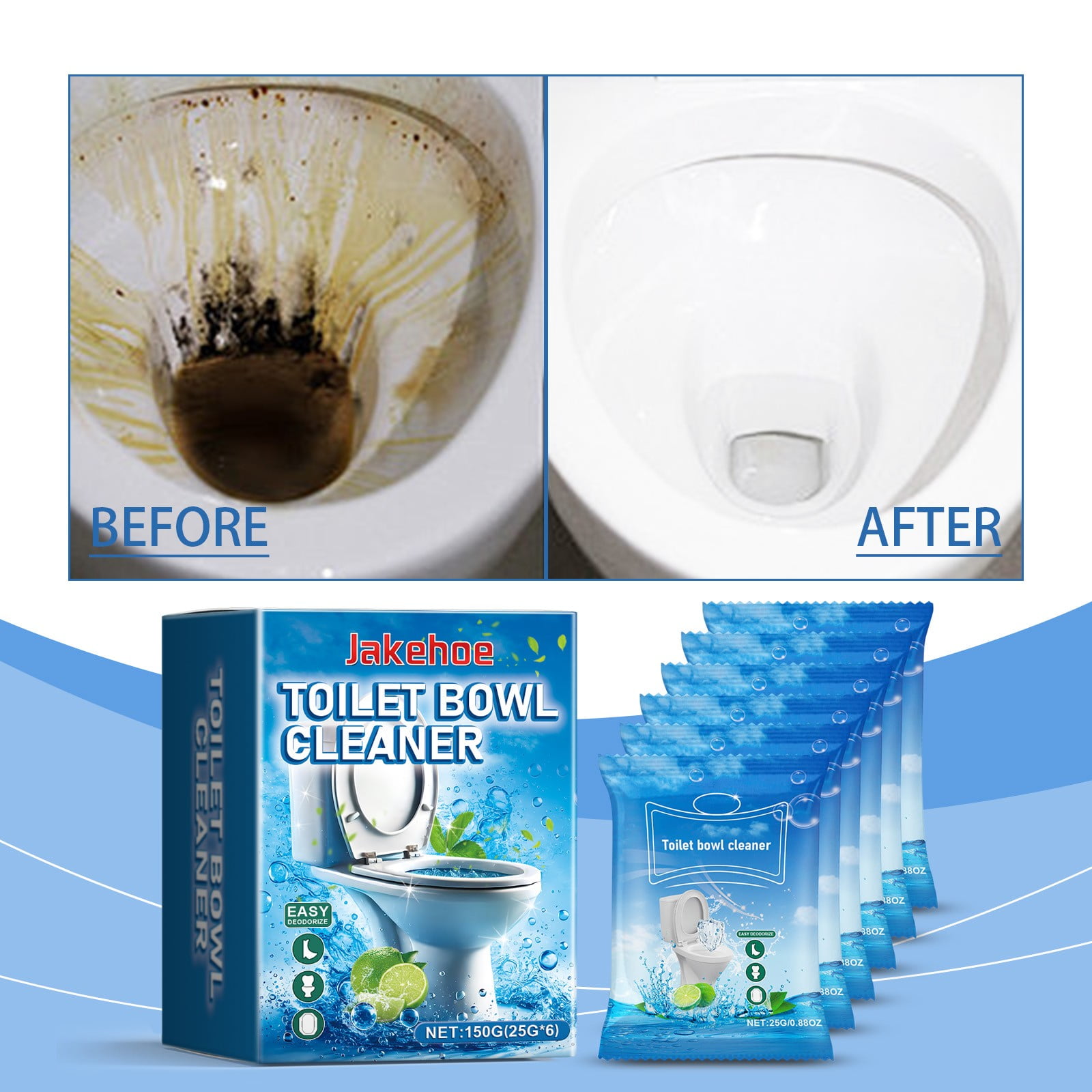 Momihoom Instant Power Toilet Tank Cleaner Bathroom Toilet Cleaning