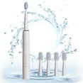 thumbnail image 1 of Momihoom Intelligent Portable Electric Toothbrush Adult Three Speed USB Charging Waterproofs Sound Wave Toothbrush,USB Rechargeable Sonic Electric Toothbrush for Adults Powered Motor, 1 of 2