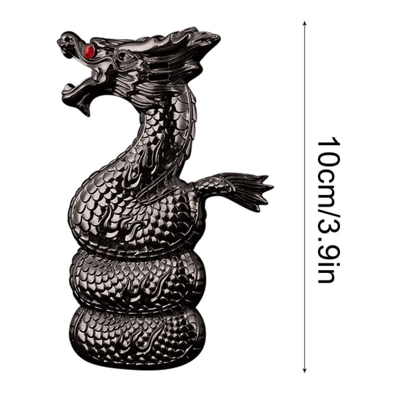 Momihoom Jinlong Metal Butane Torch Lighter, Windproof Dragon Design with Adjustable Flame
