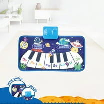Momihoom Kids Musical Piano Mats, Floor Piano Keyboard Mat Blanket Touch Playmat Funny Touch Play Dancing Mat Early Education Toys for 3 Years Old Girls Boys Gifts