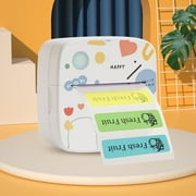 Momihoom Label Maker Machine with Tape, Portable Bluetooth Mini Label Printer for Organizing Storage, Rechargeable Thermal Label Maker Small Sticker Maker with Multiple Templates