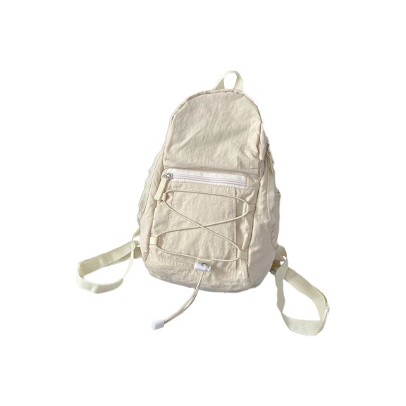 Momihoom Lightweight Outdoor Sling Backpack with Bungee Cord Storage, Versatile Crossbody Bag for Hiking, Travel & Daily Use