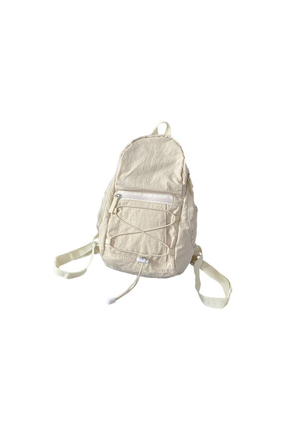 Momihoom Lightweight Outdoor Sling Backpack with Bungee Cord Storage, Versatile Crossbody Bag for Hiking, Travel & Daily Use