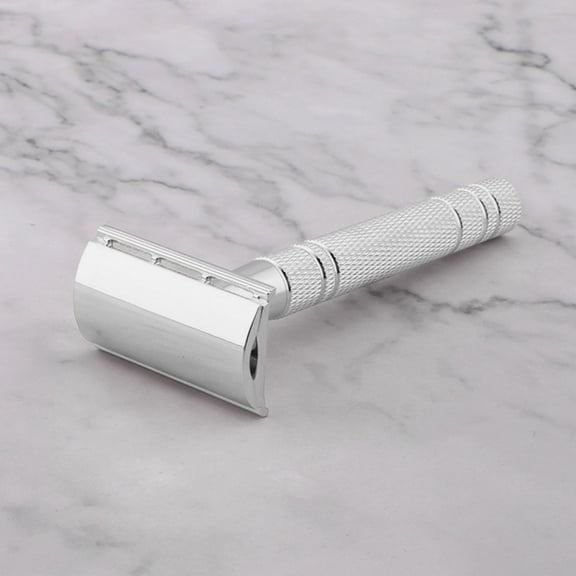 Momihoom Matte Black Safety Razor for Men & Women, Single Blade Razor, Double Edge Safety Razor, Mens Safety Shaving Razors, Reusable Metal Razor,Smooth and Close Shave