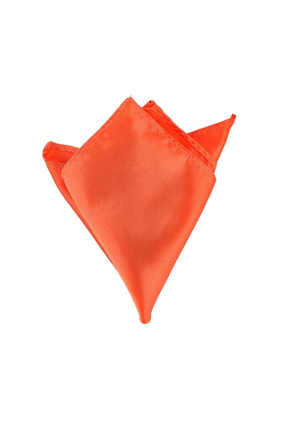 Momihoom Men's Satin Finish Formal Pocket Square, Elegant Handkerchief for Suits and Blazers