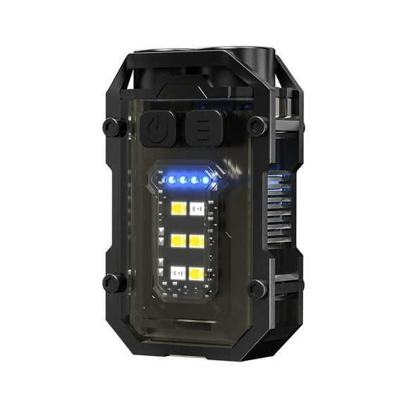 Momihoom Multi-Function Portable LED Tactical Light, Rechargeable Dual-Mode Flashlight for Outdoor, Emergency & Everyday Use