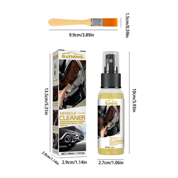 Momihoom Multi-Purpose Rust Remover Spray, Penetrating Lubricant for Cars, Metal, Hub Screws, and Rust Prevention