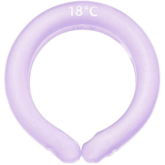 Momihoom Neck Cooling Tube Summer Wearable Cooling Neck Wraps Hands Cold Gel Reusable Neck Cooler