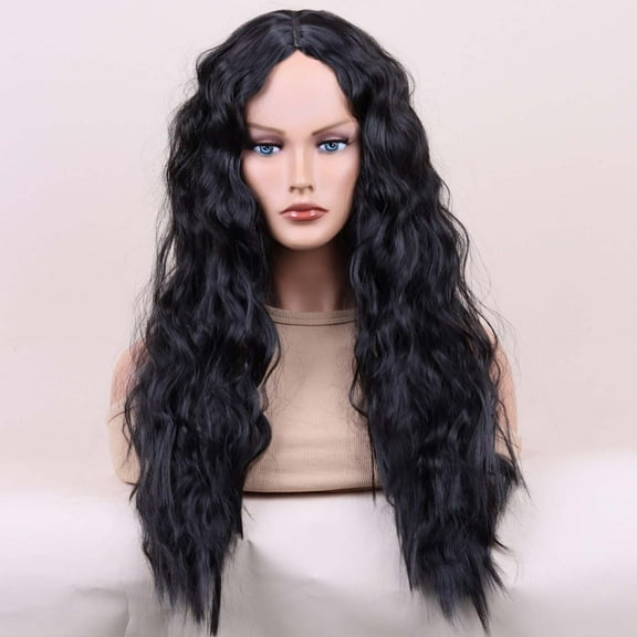 Momihoom Ponytail Extension, Long Wavy Drawstring Ponytail Extensions,Softer Lighter Import Synthetic Clip in Hair Extensions Natural Looking Hairpiece