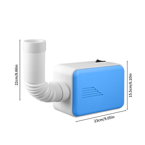 Momihoom Portable Foldable Clothes Dryer, Compact Electric Drying Tent with Detachable Heating Unit for Home, Travel & Small Spaces