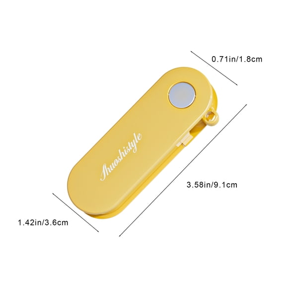 Momihoom Portable Folding Utility Scissors with Safety Lock, Compact Multi-Purpose Cutting Tool for Office, Home, and Travel