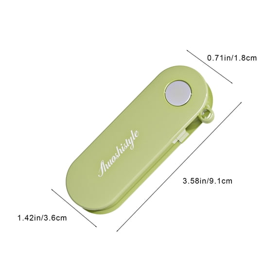 Momihoom Portable Folding Utility Scissors with Safety Lock, Compact Multi-Purpose Cutting Tool for Office, Home, and Travel