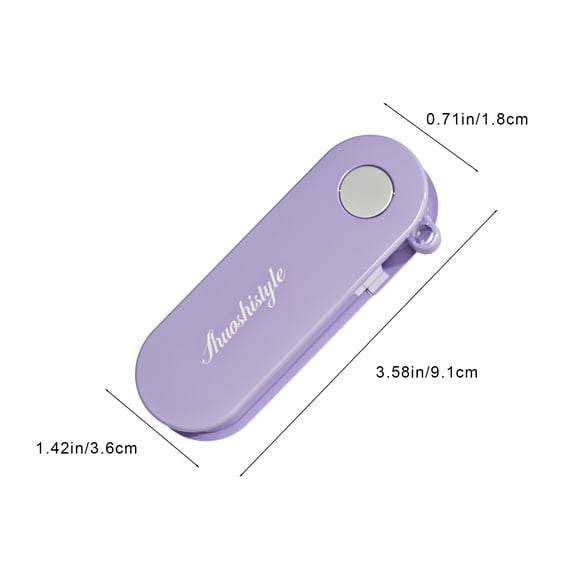 Momihoom Portable Folding Utility Scissors with Safety Lock, Compact Multi-Purpose Cutting Tool for Office, Home, and Travel