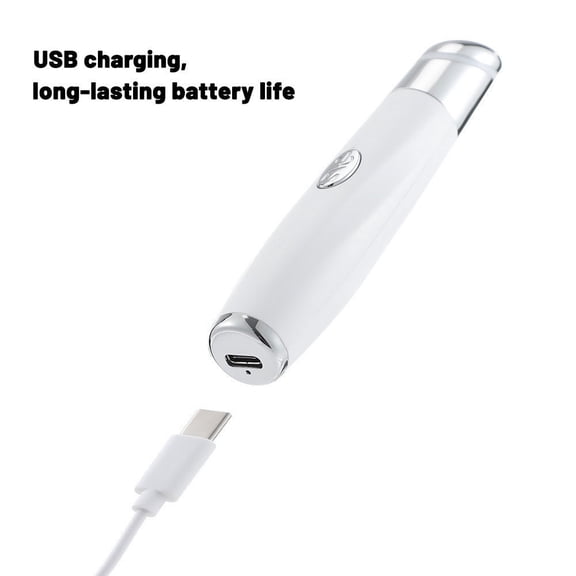 Momihoom Portable Hot Compress Eye Massager with Red/Blue Light Therapy and Vibration