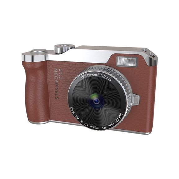 Momihoom Portable Student Camera, High-Resolution Digital CCD with 16X Autofocus