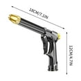 thumbnail image 1 of Momihoom Professional Trigger Handle High Pressure Water Hose Nozzle with Adjustable Spray, 1 of 9