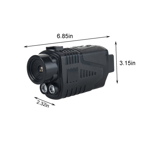 Momihoom R17 High-Definition Digital Night Vision Camera with 24MP Photos, 300m IR Range, and 1.5-inch Screen