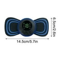 thumbnail image 1 of Momihoom Rechargeable TENS EMS Unit with Multi-Mode Massage, Portable Muscle Stimulator for Pain Relief, 1 of 9