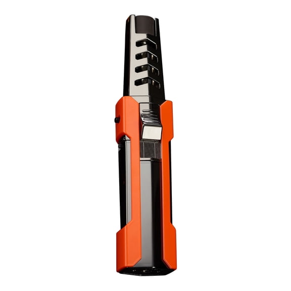 Momihoom Refillable Windproof Jet Torch Lighter, Adjustable Flame Butane Torch for Culinary, BBQ, Camping, Crafts and Daily Use