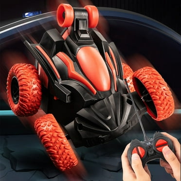 Momihoom Remote Control Car, Gesture Sensing RC Stunt Car 360° Rotating 4WD 2.4Ghz RC Cars Hand Controlled Car with Cool Music and Light, RC Cars for Boys and Girls Birthday Gifts