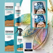 Momihoom Resin Polishing Kit, Epoxy Cleaner, Premium Epoxy Polishing Kit, Polishing Compound for Table Countertop, Removes Scratches & Scuffs