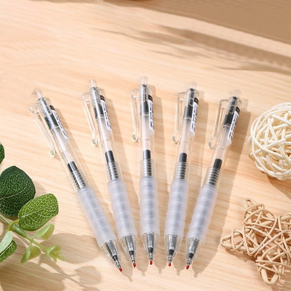 Momihoom Retractable Gel Neutrals Pens, Retractable Gel Pens Set, Pressing Ballpoint Pen, Quick Dry Black Ink Fine Point Roller Ball Gel Ink Pen, Business Pen Writing Stationery For Office
