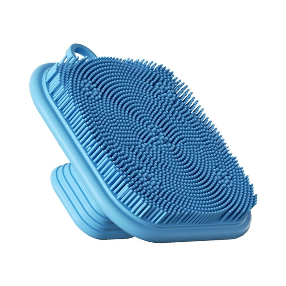 Momihoom Silicone Face Scrubber - Exfoliating Face Scrubber, Gentle Facial Cleansing Brush Blackhead Acne Pore Pad Cradle Cap, Manual Soft Face Wash Brush for Deep Skin Care