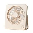 thumbnail image 1 of Momihoom Slim Foldable Desktop Fan with Adjustable Stand, Rechargeable Personal Cooling Device for Home, Office, and Travel, 1 of 1