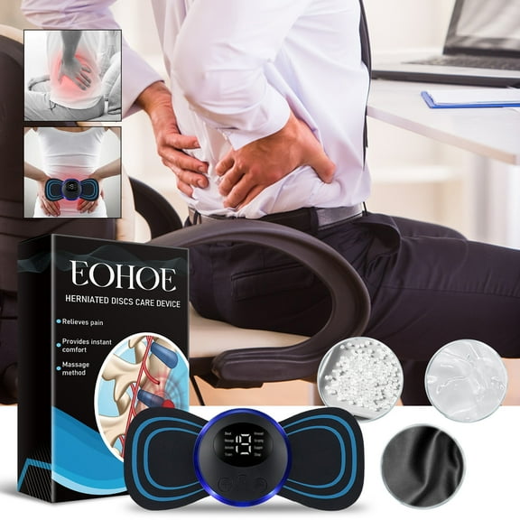 Momihoom Smart Neck Massager with Heat Intelligent Smart Massager Portable Wireless Cordless Heated Deep Tissue Trigger Point with Remote Control, Relax Soothing Therapy Travel