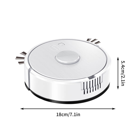 Momihoom Smart Robotic Vacuum Cleaner, Automatic Floor Sweeper for Hard Floors and Carpets, Quiet Cleaning Robot for Home and Office Use