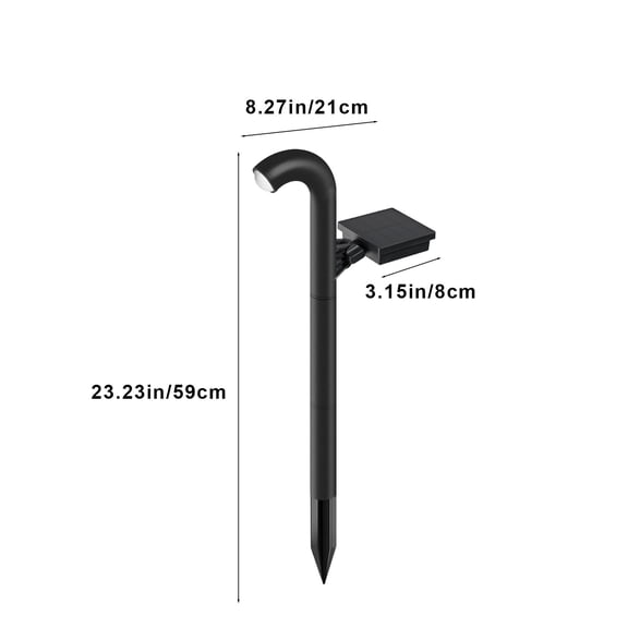 Momihoom Solar Outdoor Spot Light, Wireless Adjustable Pathway and Garden Illumination