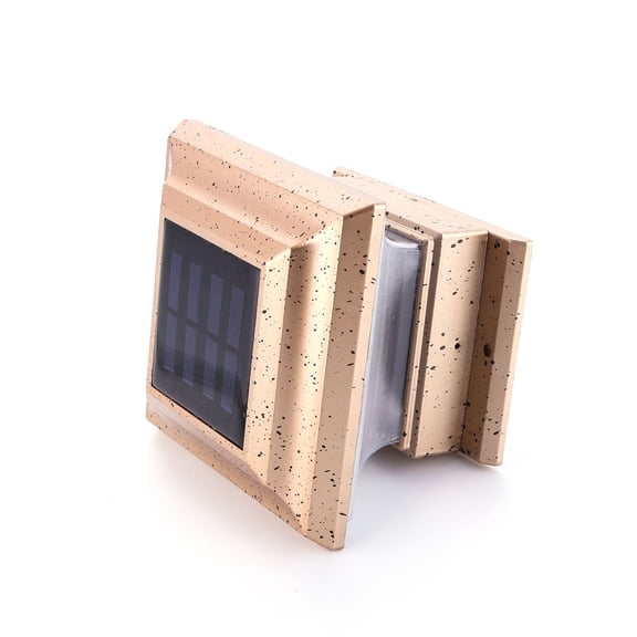 Momihoom Solar Powered Post Cap Light, Weather-Resistant Outdoor Lighting for Decks, Fences, and Patio Posts